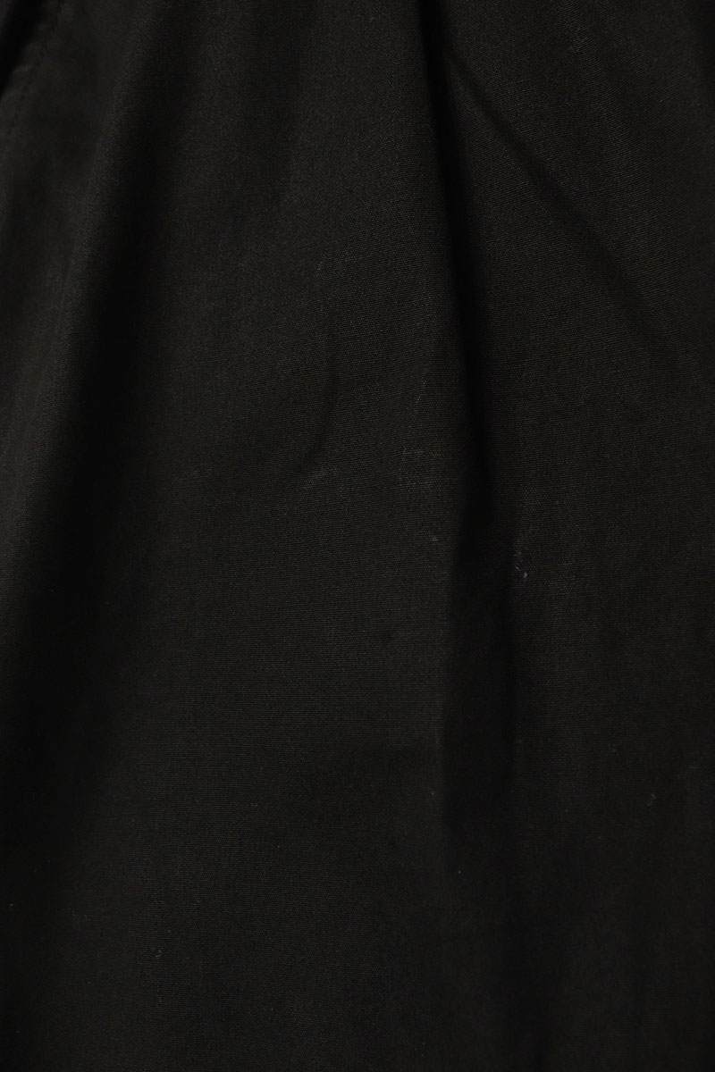 Rick Owens Black Cotton Blend Sarouel Pants Size 36