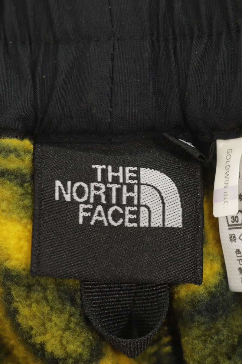 THE NORTH FACE Paisley Fleece Pants Black/Yellow Size 34