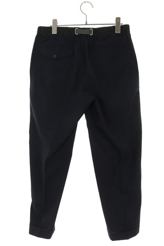 kolor 25SS Wool Blend Belted Tapered Pants Navy Size 30