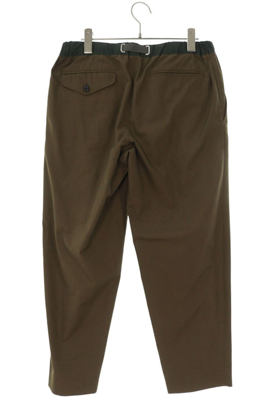 kolor BEACON 25SS Poly Cotton Belted Tapered Pants Size 30
