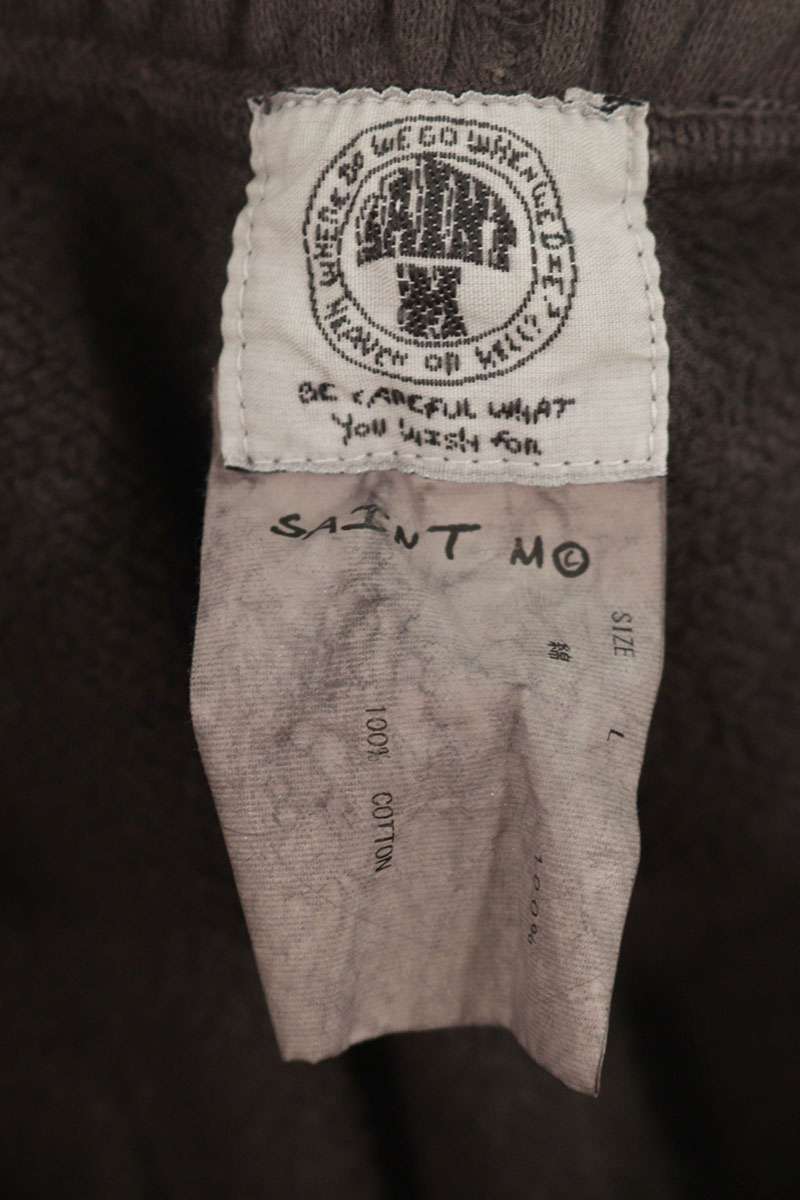 SAINT MICHAEL 22SS Rose Print Vintage Sweat Pants Size 34