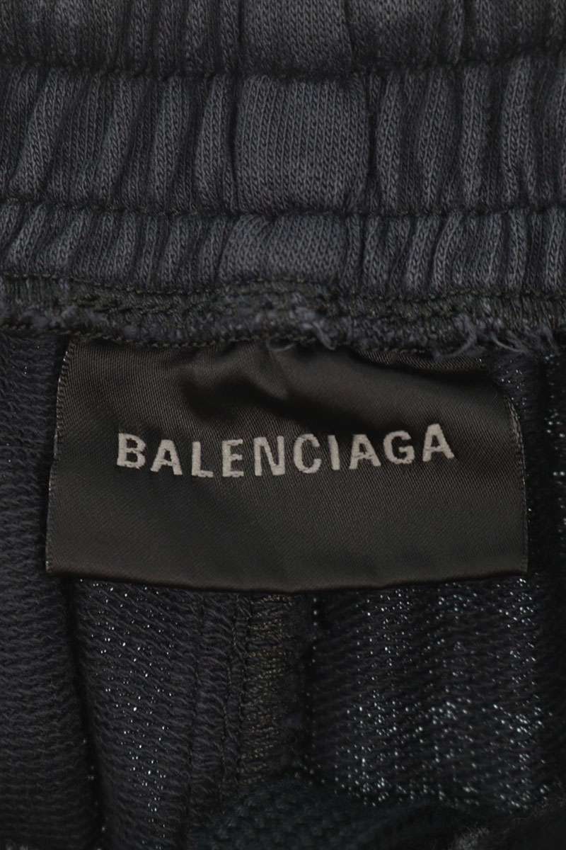 BALENCIAGA Hybrid Check Large Pants Black/White Size 28