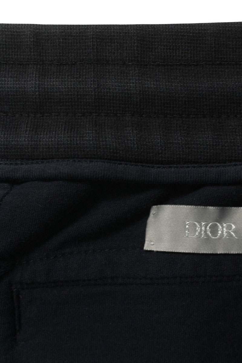 DIOR x Stussy Logo Embroidered Track Pants Navy Size 30
