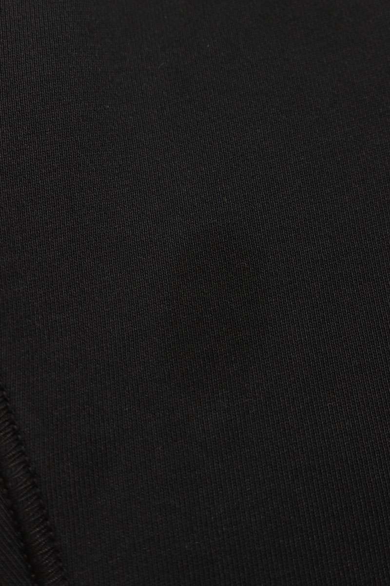 STONEISLAND Logo Patch Cotton Sweatpants Black Size 32