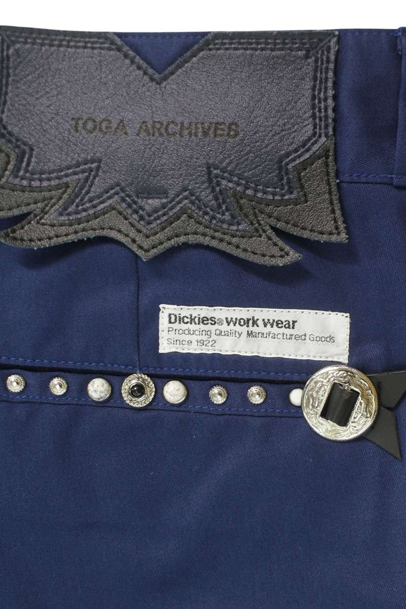 Dickies x TOGA ARCHIVES Studded Flare Chino Pants Size 33
