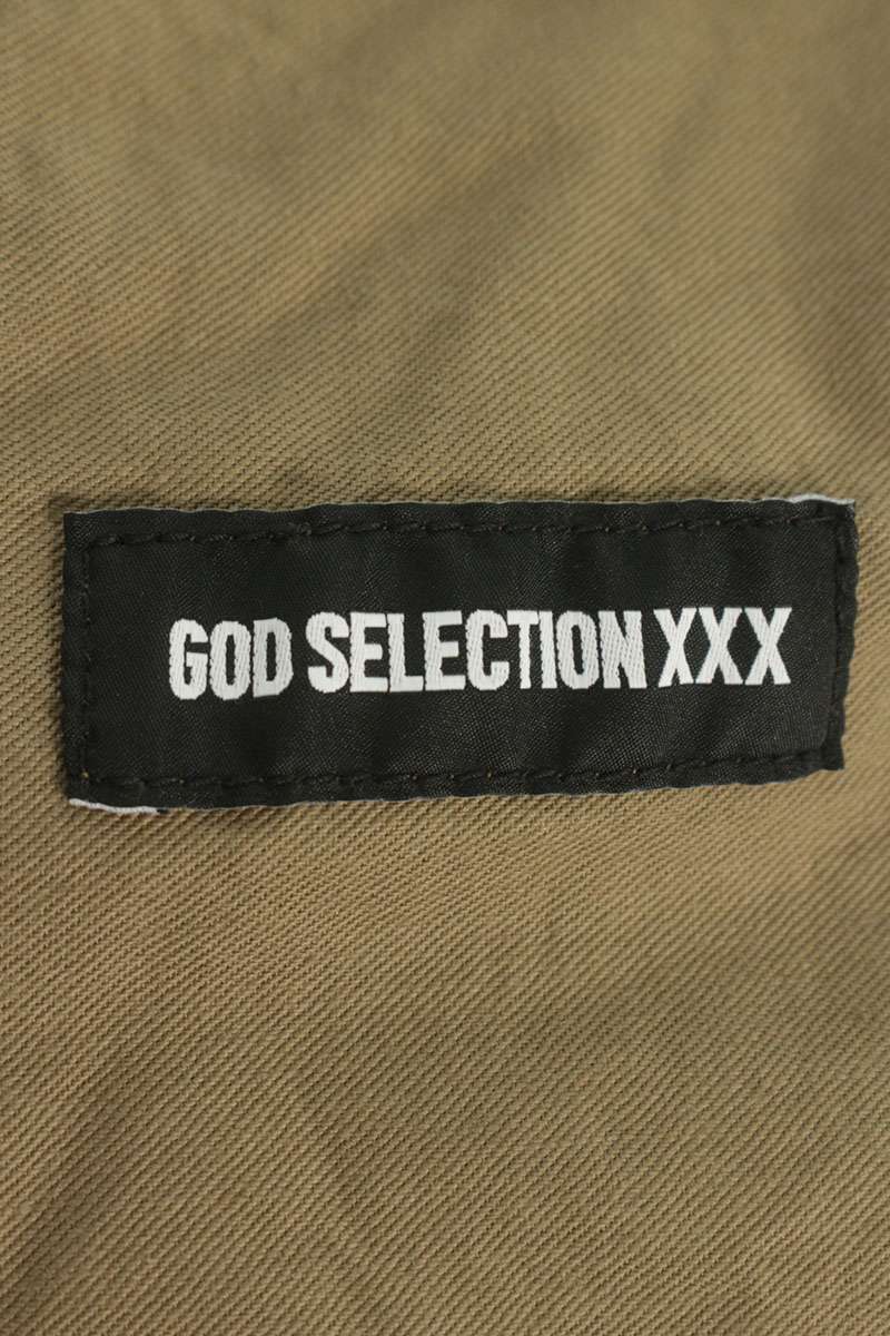 GOD SELECTION XXX Corduroy Easy Pants Brown Size 32