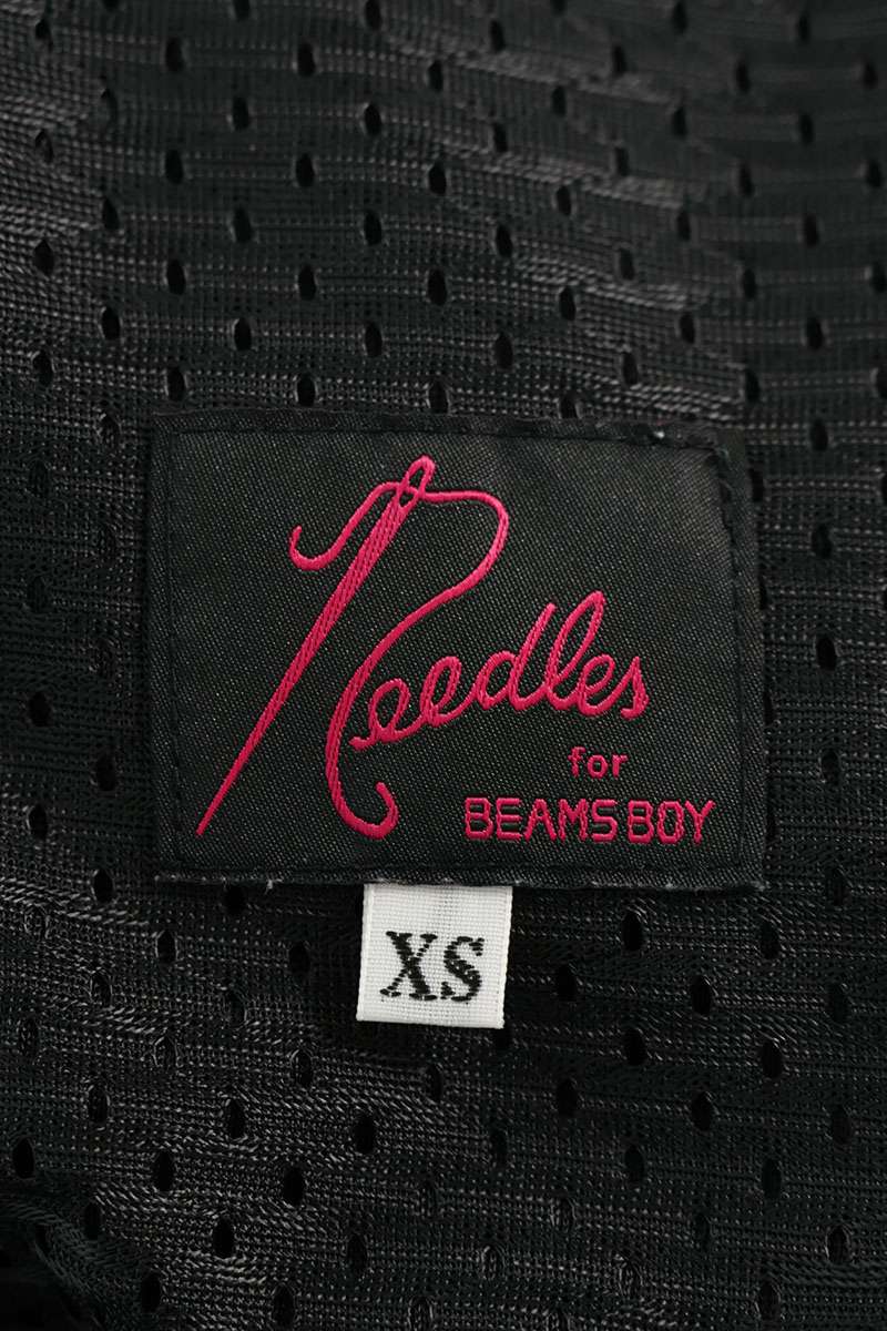 Needles Velour Track Pants Cotton Blend Navy Size 28