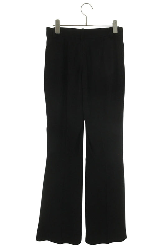 BALENCIAGA Viscose Flare Long Pants Black Size 34