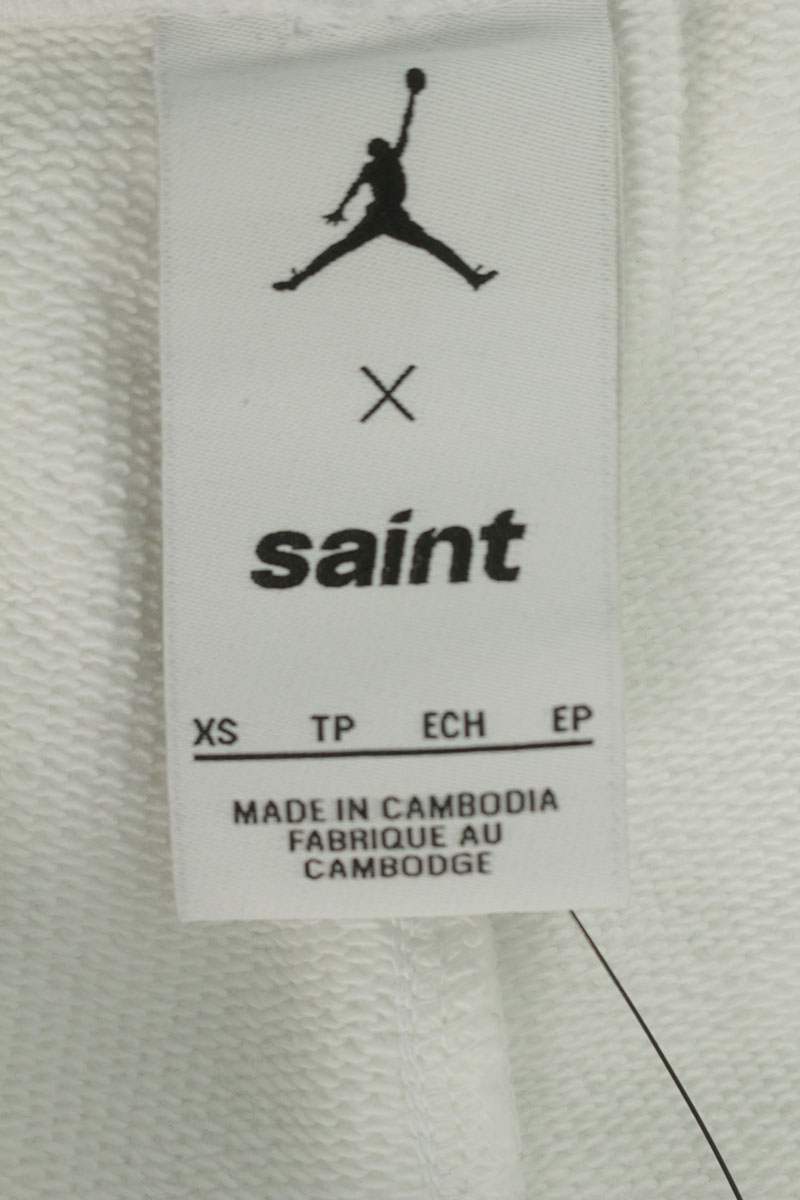 SAINT MICHAEL Jordan 26SS MLSMFLC Sweatpants Wht/Red Size 28