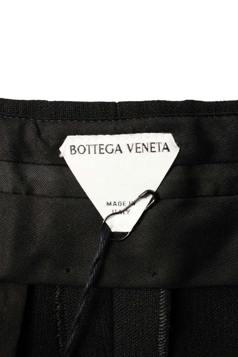 BOTTEGA VENETA Black Cotton Blend Pants Size 34