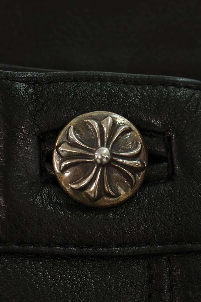 Chrome Hearts CARPENTER LTHR Double Knee Leather Size 34