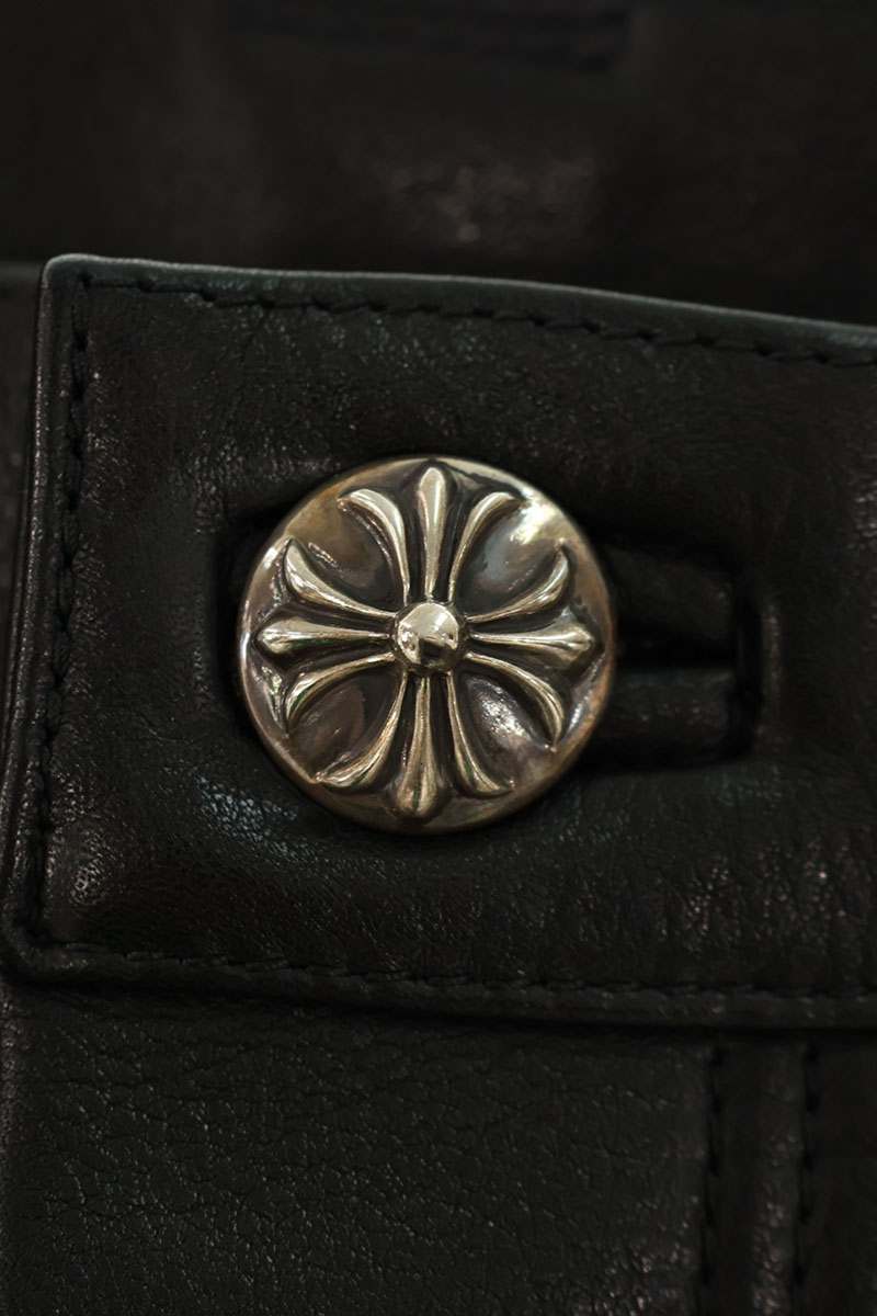 Chrome Hearts CARPENTER LTHR Flare Knee Leather Size 31