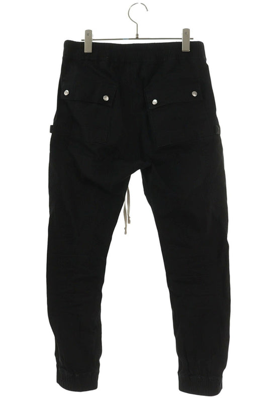 Rick Owens RU02E1377-TE Bauhaus Cargo Pants Black Size 36