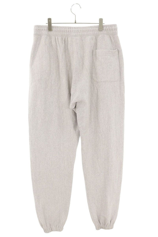 SAINT MICHAEL 23AW Gray Logo Print Sweatpants Size 36