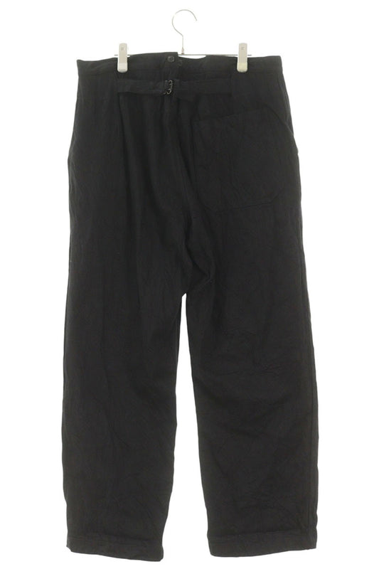 COMOLI Over Military Button Fly Pants Black Size 34