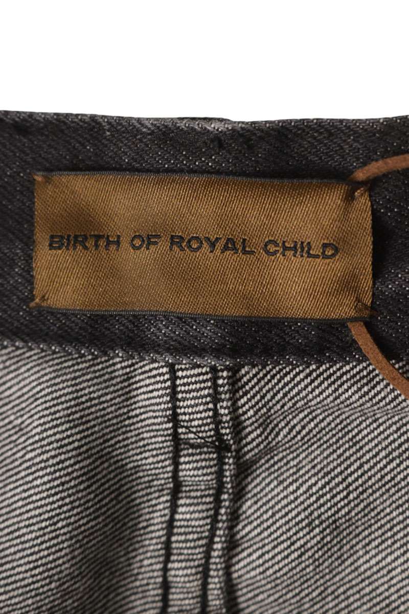 Birth Of Royal Child Vintage Wash Denim Pants Multi Size 34