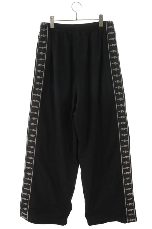 BALENCIAGA Black Tracksuit Pants Cotton Nylon Size 30