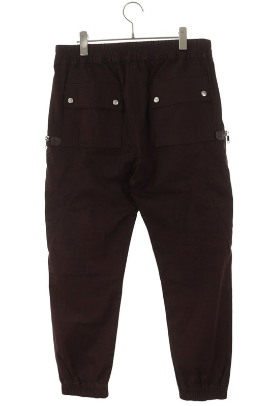 Rick Owens Bauhaus Cargo Pants Bordeaux Size 38