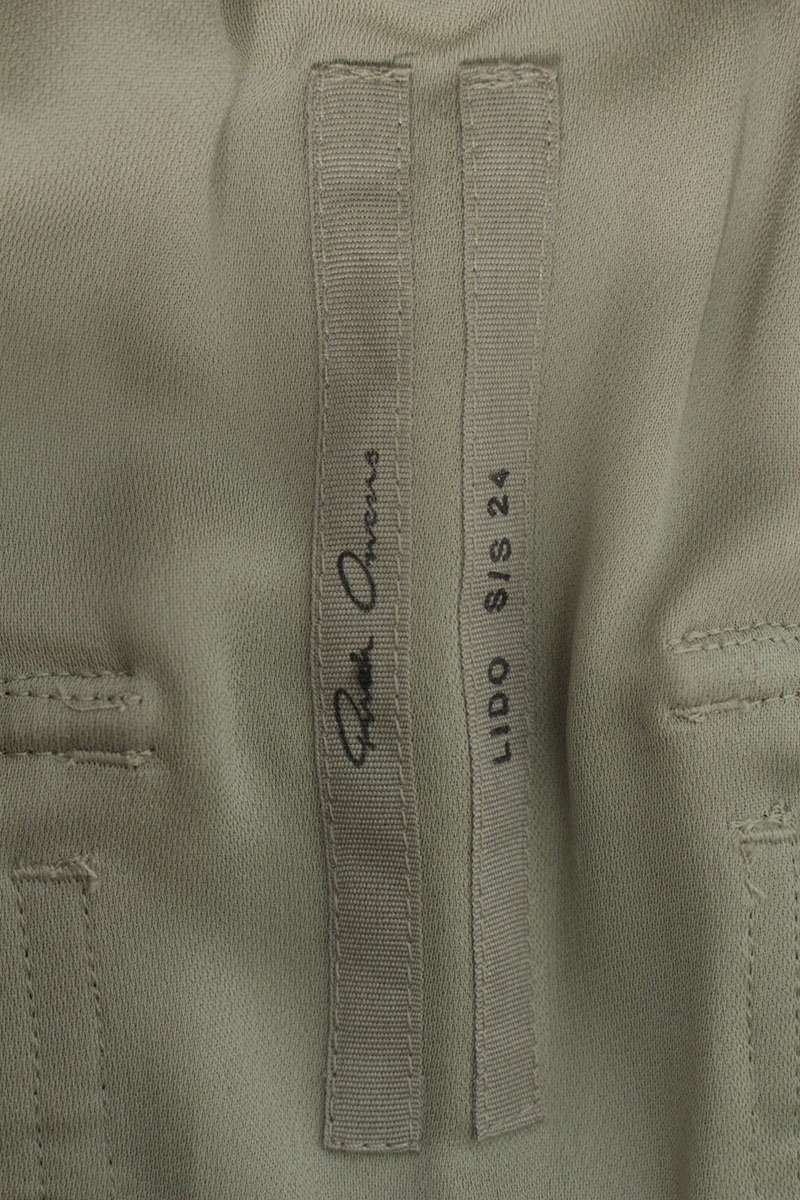 Rick Owens Beige Viscose Sarouel Long Pants Size 32