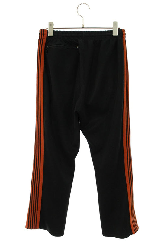 Needles Track Pants with Side Stripe Black/Orange Size M