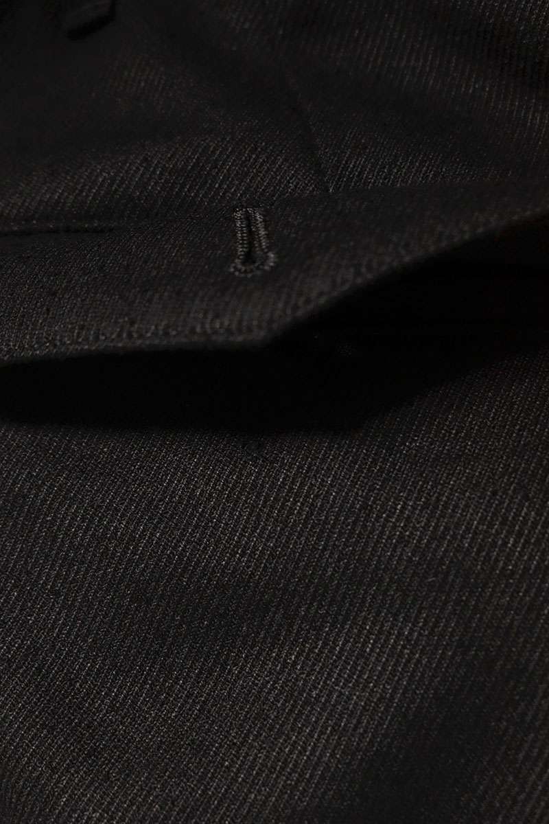JULIUS 917PAM9 Black Rayon Wool Baggy Pants Size 34