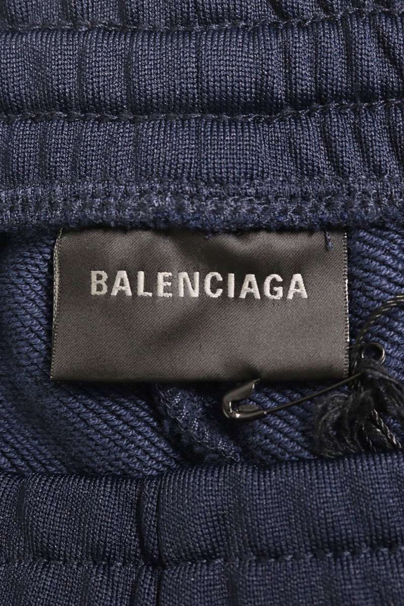 BALENCIAGA 23AW Low Waist Jersey Pants Navy Size M