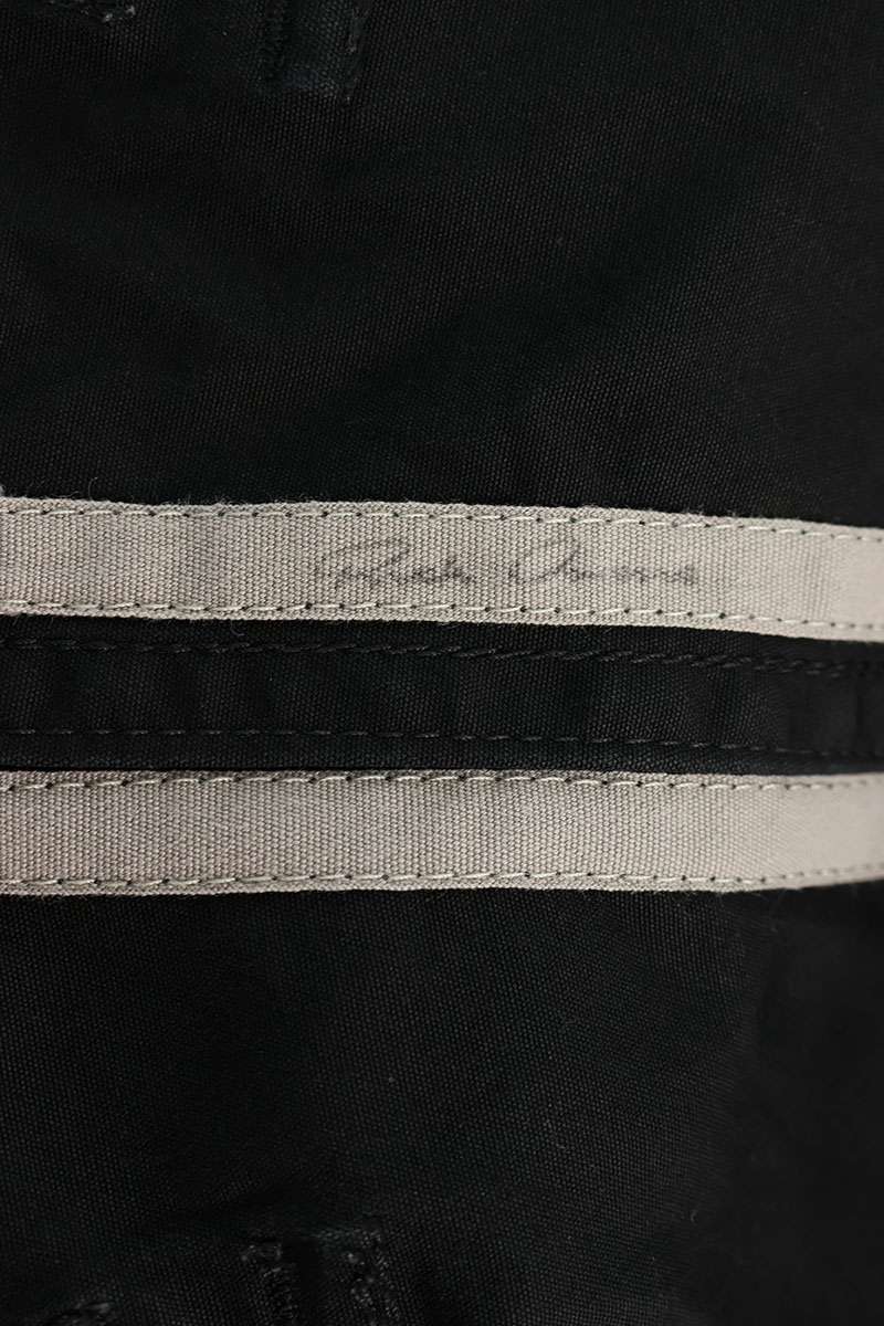 Rick Owens 25AW BELA Cotton Blend Pants Black Size 46