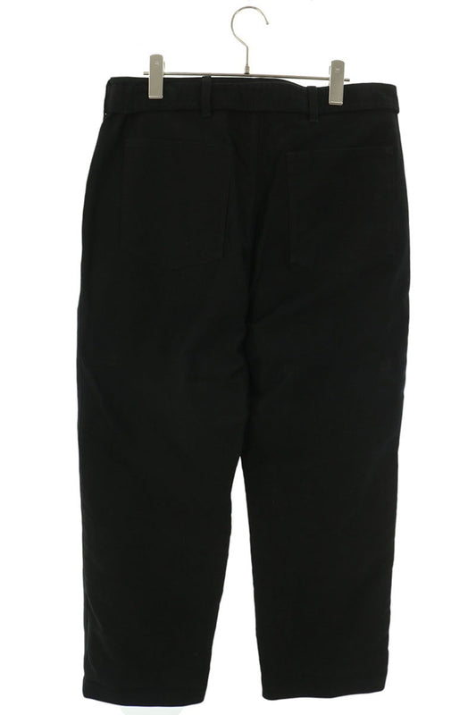 blurhms 19AW Belted Button Fly Cotton Pants Black Size 32