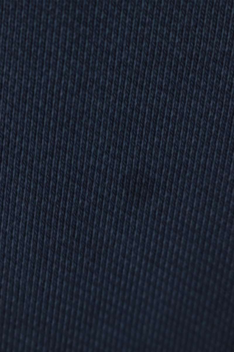 FENDI Logo Plaque Cotton Pants Blue Size 34