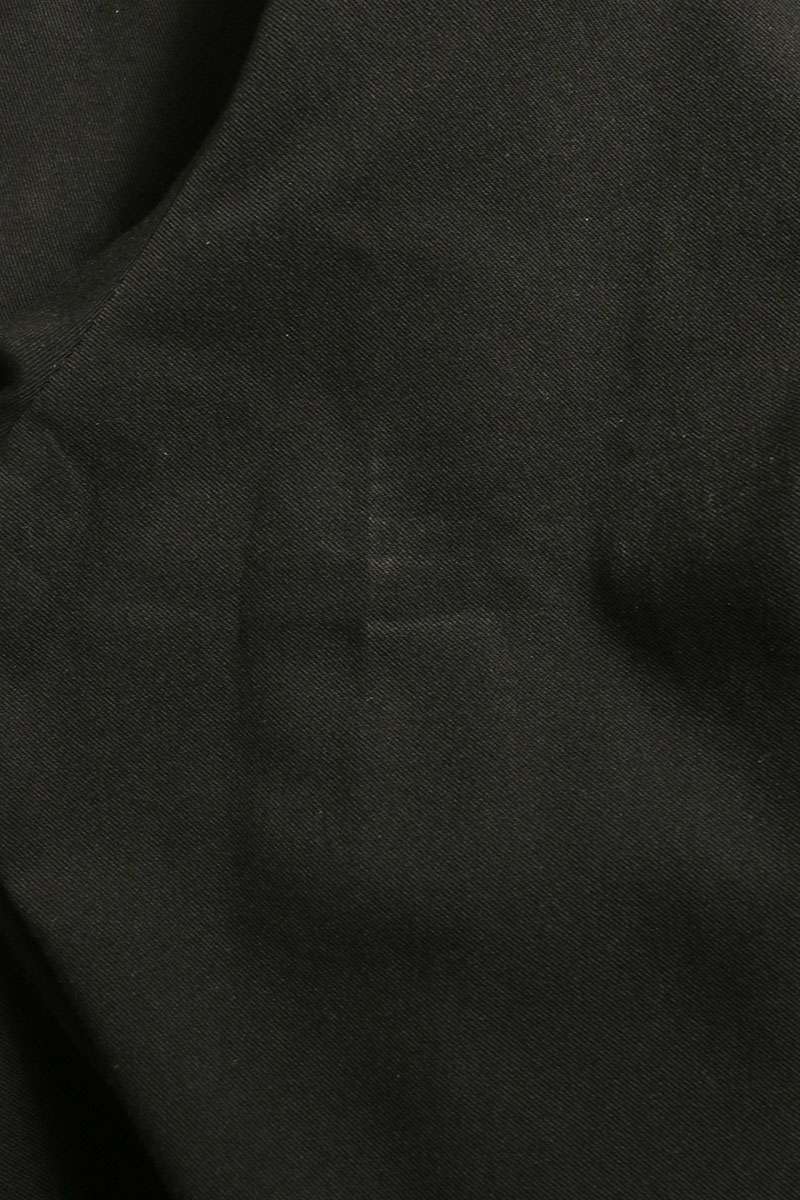 Y's BANG ON Hem Zip Tapered Pants Black Size 2