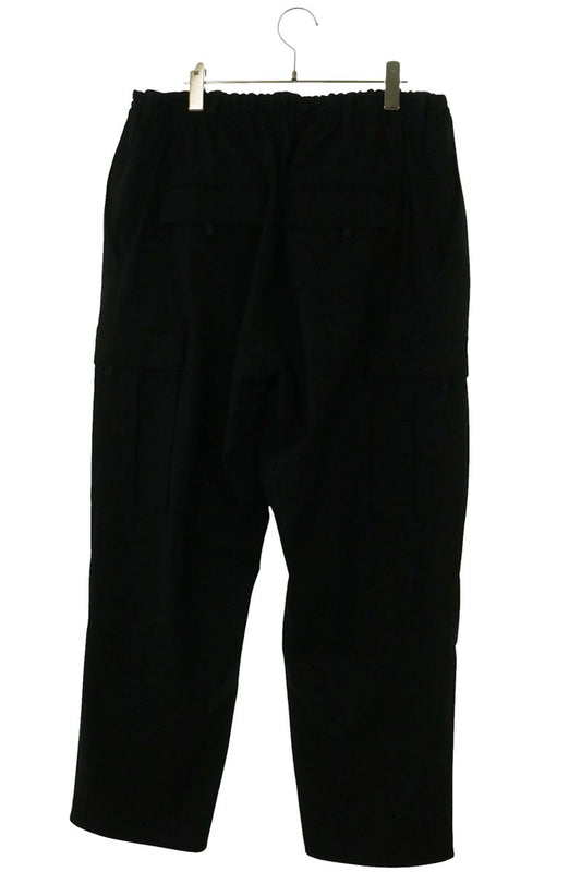 Y-3 Classic Wide Cargo Pants Black Wool Blend Size L