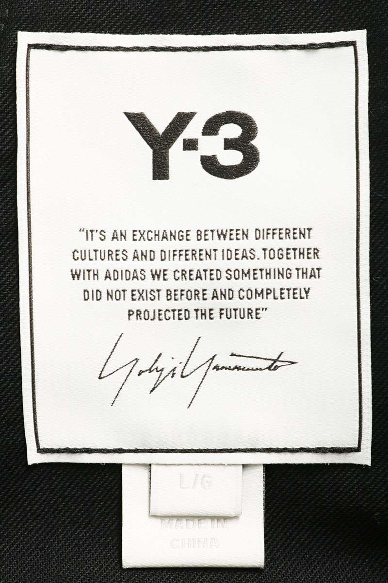 Y-3 Classic Wide Cargo Pants Black Wool Blend Size L