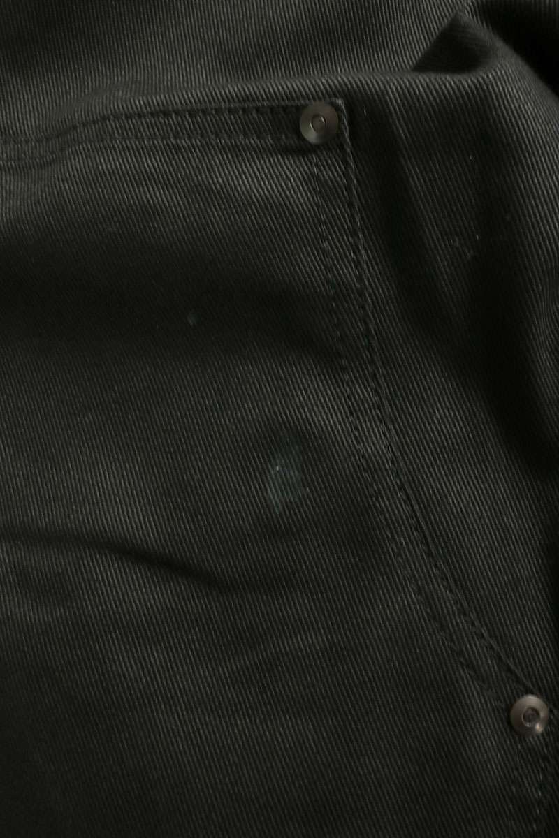 BLACK Scandal Yohji Yamamoto Cotton Twill Pants Black Size 3