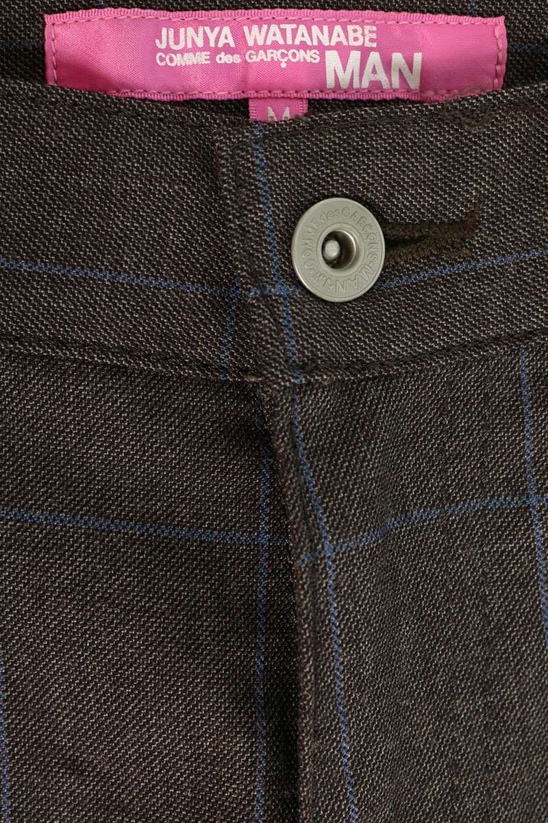 COMME des GARCONS JUNYA WATANABE MAN Plaid Wool Pants Size M