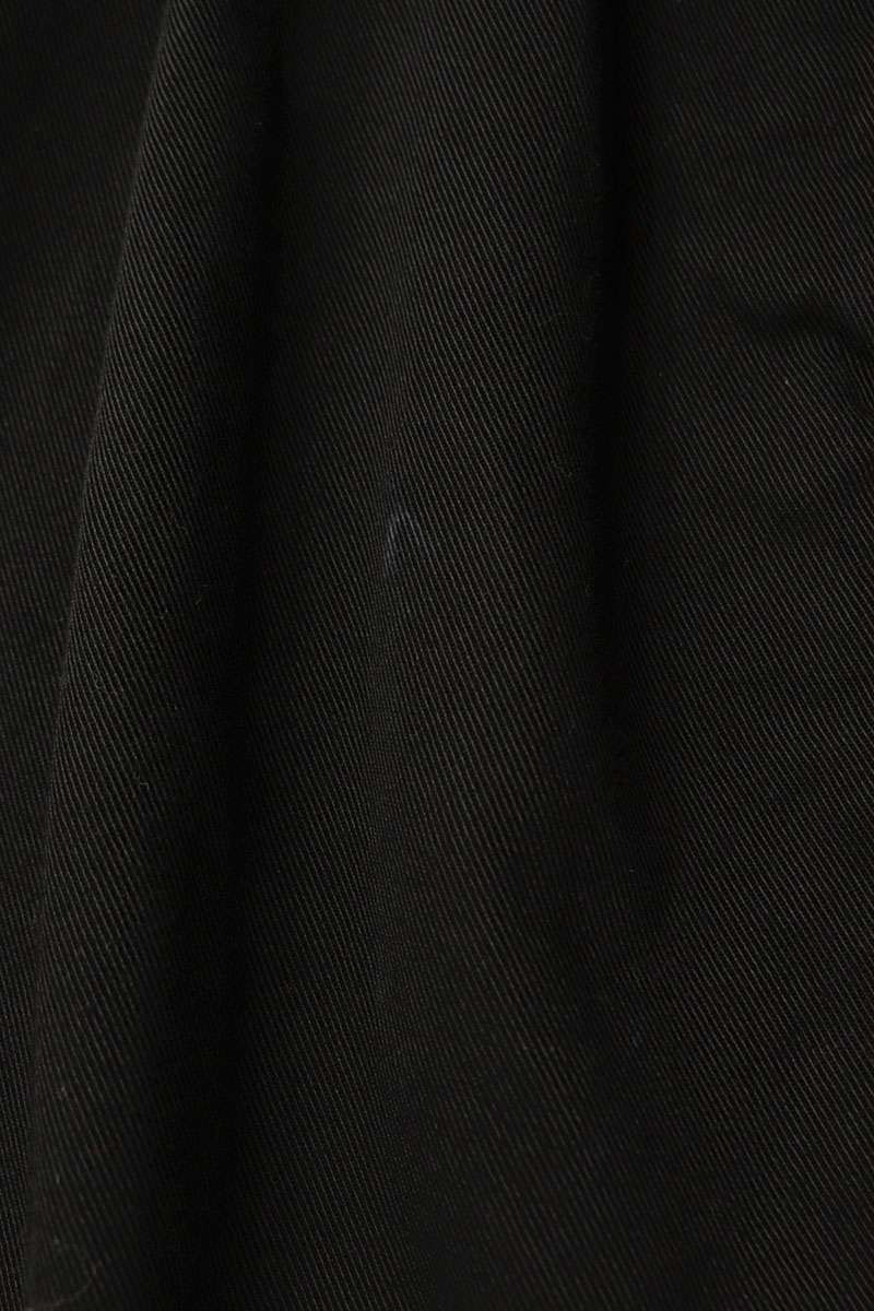 Porter Classic Cotton Chino Pants Black Size S