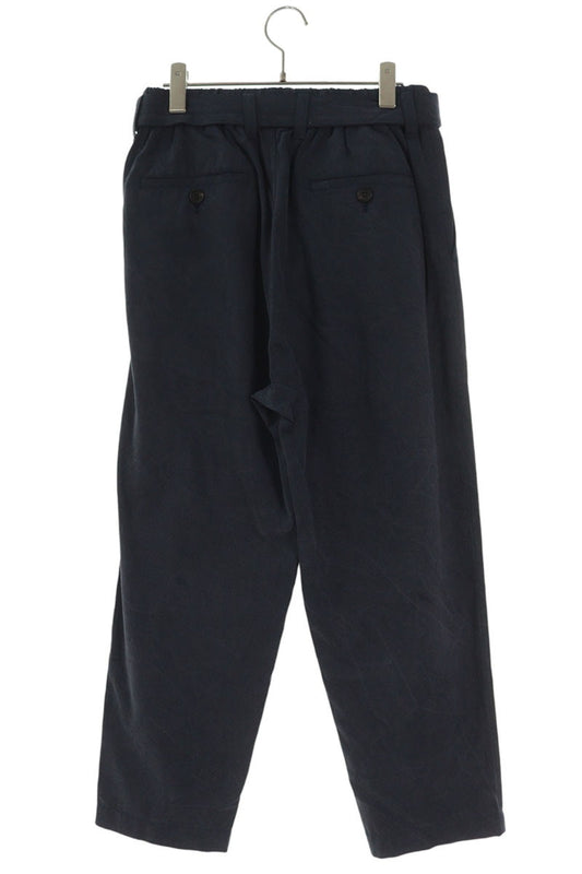 ISSEY MIYAKE MEN Gabardine Slacks Navy Size 1