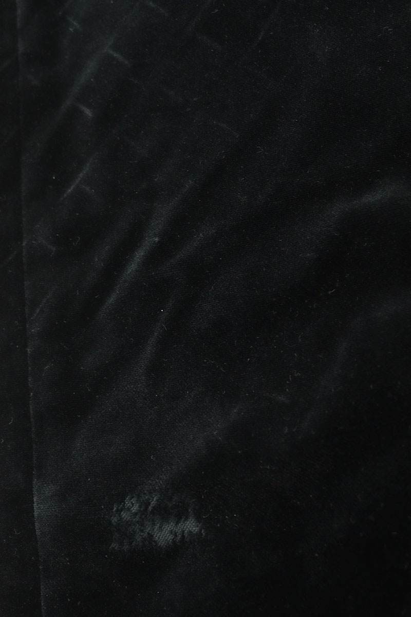 CELINE Cotton Velvet Flare Pants Black Size 27