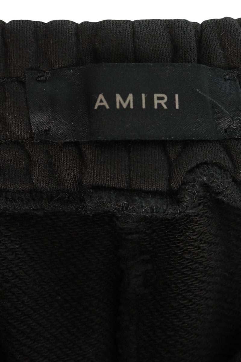 AMIRI Distressed Logo Embroidered Sweatpants Size L