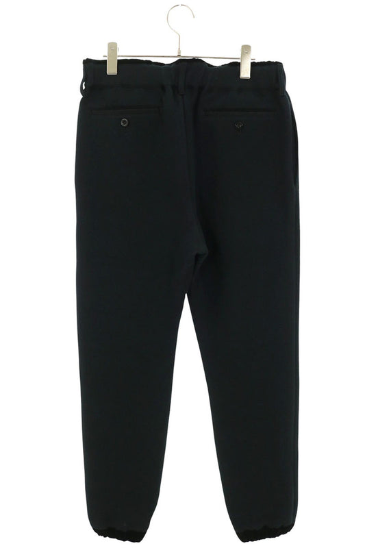 Sacai Piping Cotton Blend Sweatpants Black Size 2