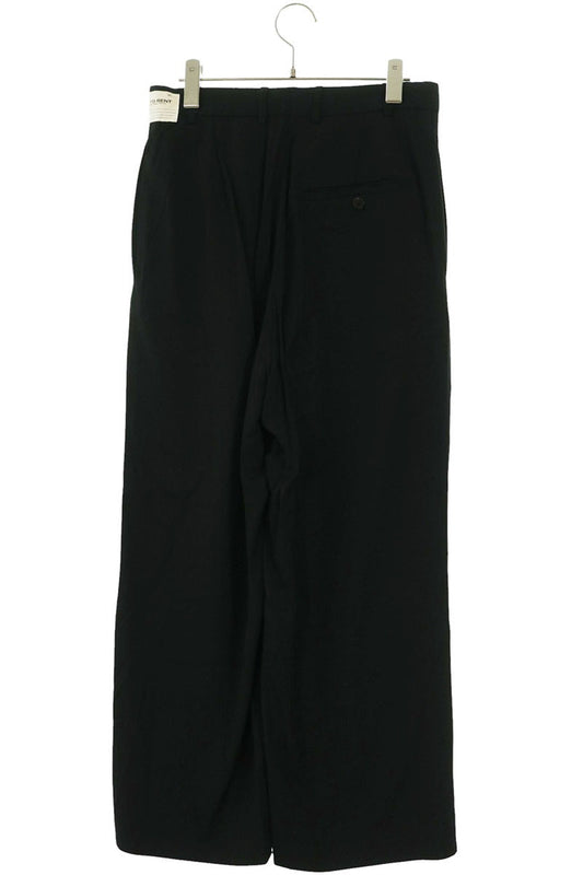 BALENCIAGA 21AW Wide Slacks Black Size 36