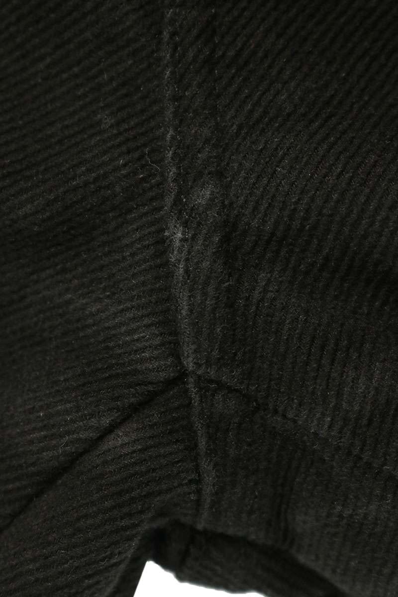 Rick Owens Volan Banana Flare Cotton Pants Black Size 30
