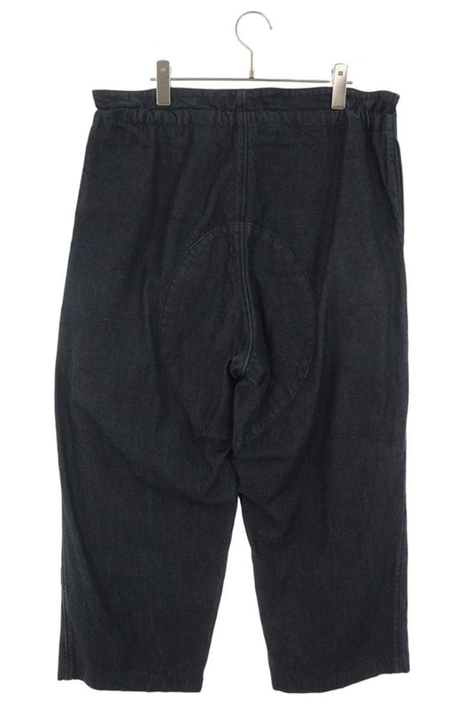 SUS-SOUS Waist Cord Denim Trousers Indigo Size 7