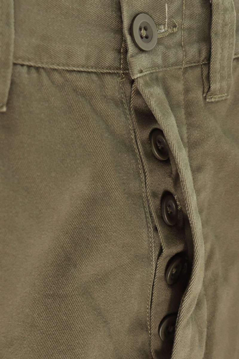 SUPREME 25AW Khaki Cotton Chino Pants Size 30