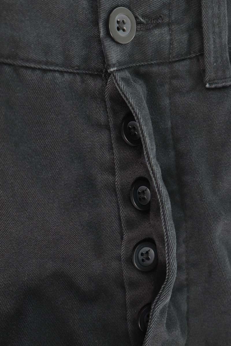 SUPREME 25SS Black Cotton Chino Pants Size 30
