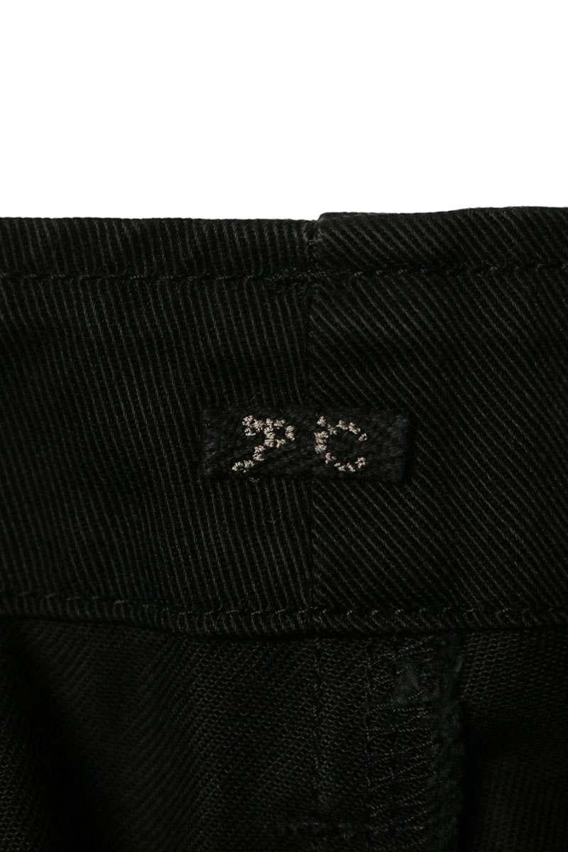 Porter Classic BING CHINOS PANT Black Cotton Chinos Size L