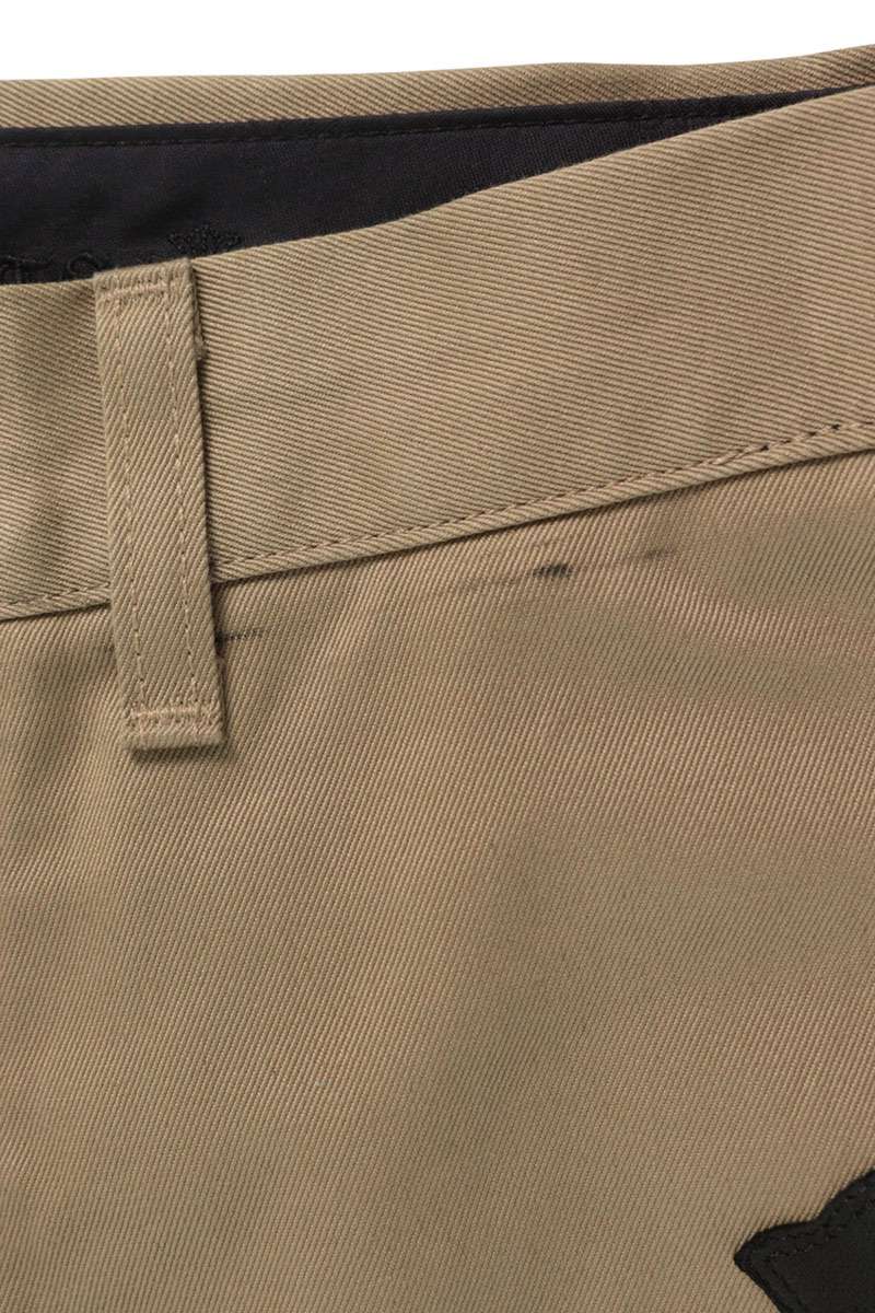 Chrome Hearts Leather Cross Patch Chinos Multi Size 33
