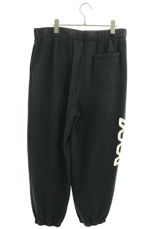 GOD SELECTION XXX 26SS Logo Print Sweatpants Black Size XL
