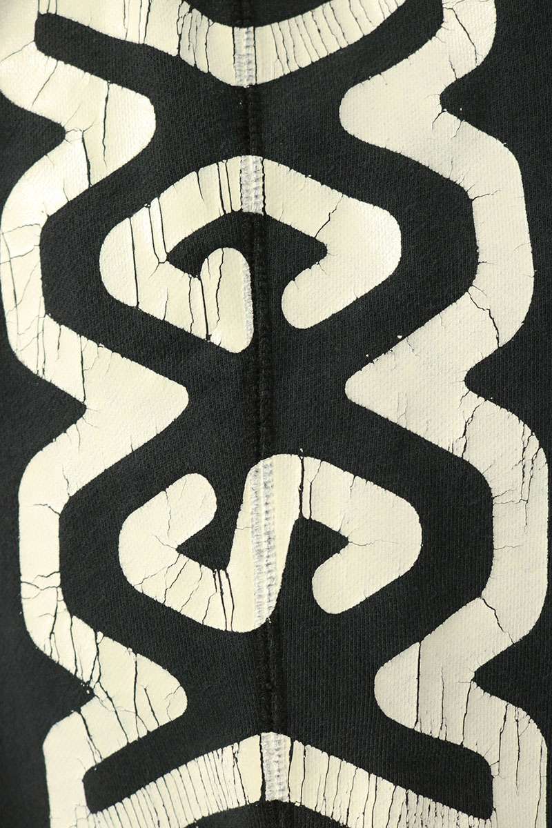 GOD SELECTION XXX 26SS Logo Print Sweatpants Black Size XL