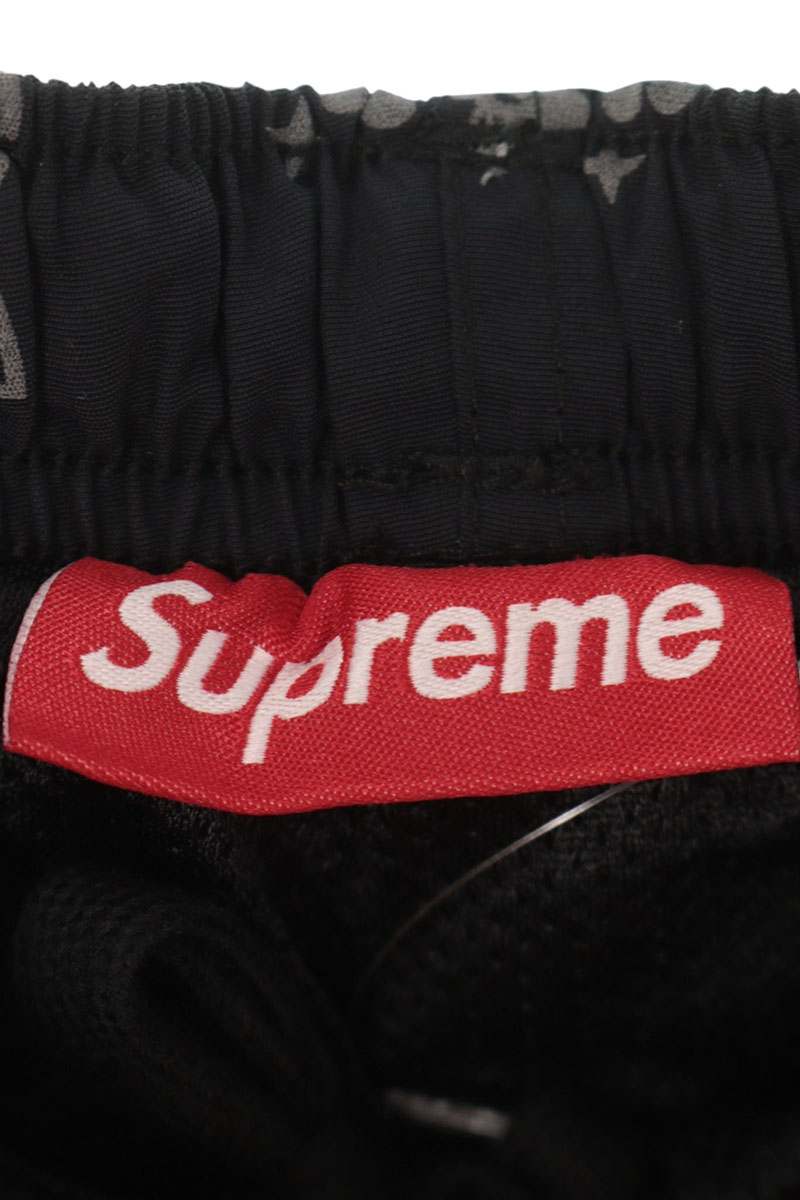 SUPREME 26SS Reflective Bandana Track Pants Black Size S