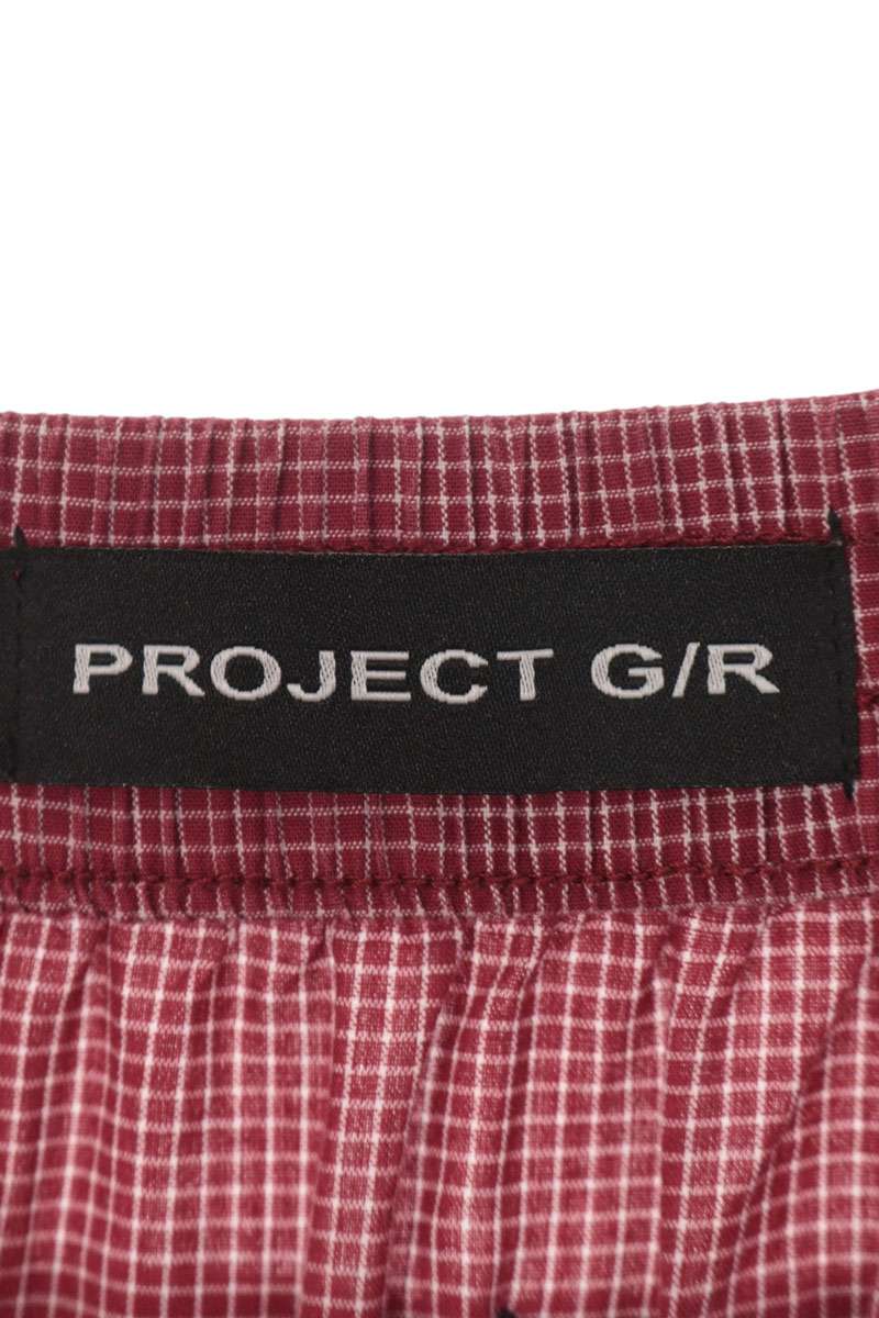 PROJECT GR 3 Layered Cotton Blend Sweatpants Black Size 1